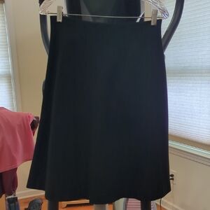 Chic Black A-Line Women's Skirt